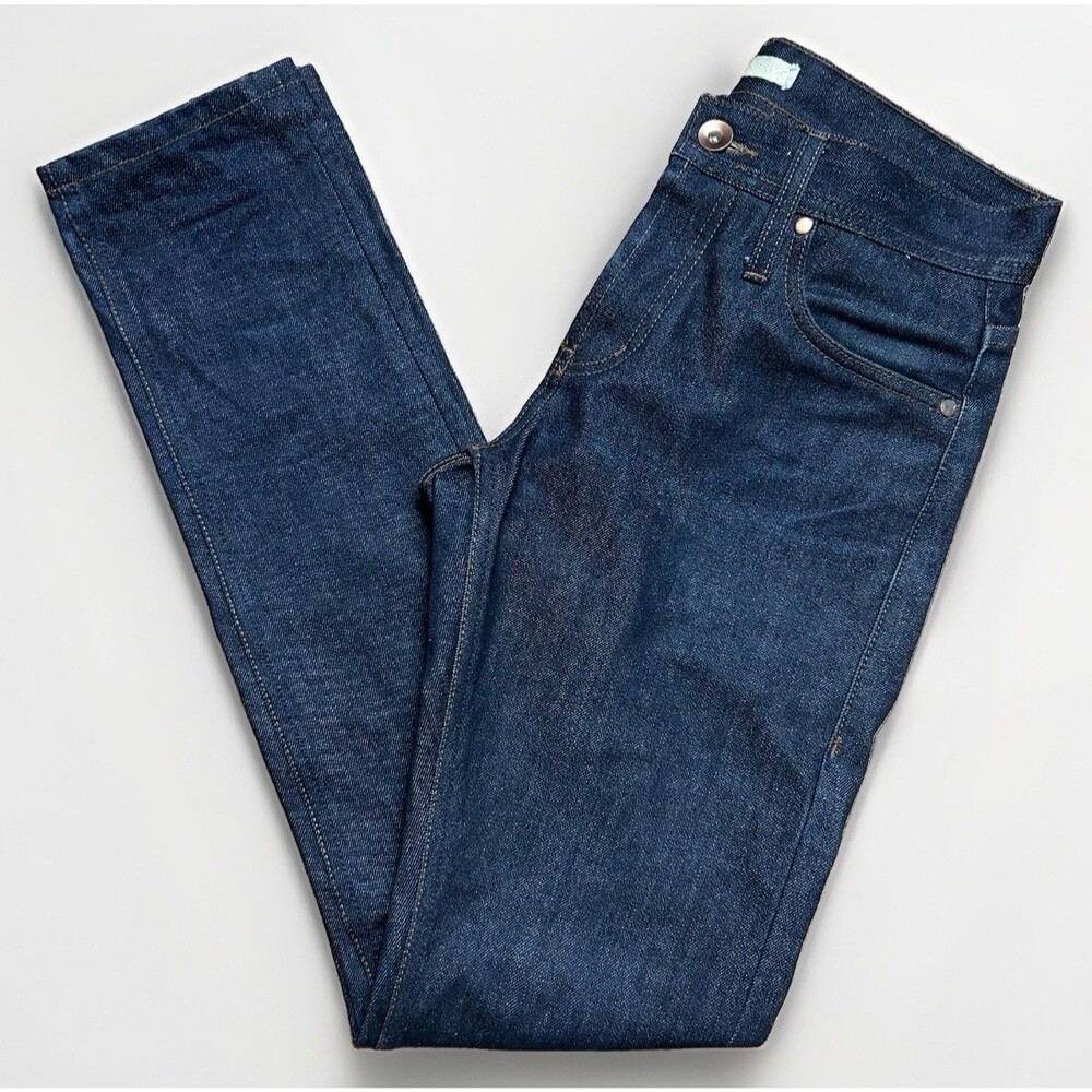 The Unbranded Brand Selvedge Jeans Mens 29x33 Blue Denim Tight Fit 14.5oz UB401